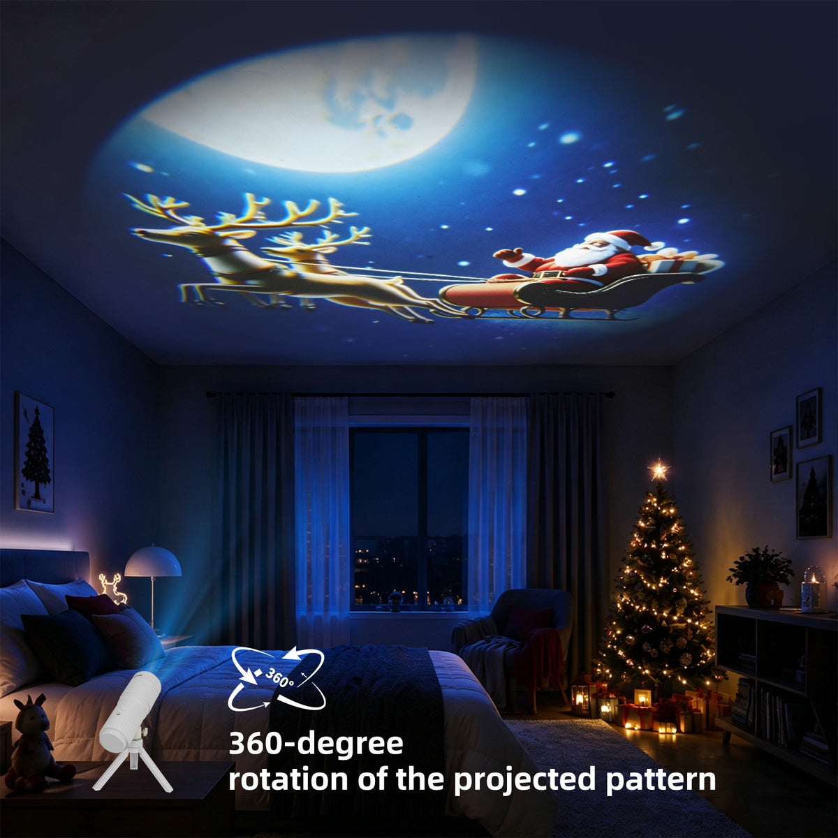 Atmosphere projection lamp Festive Season Decoration