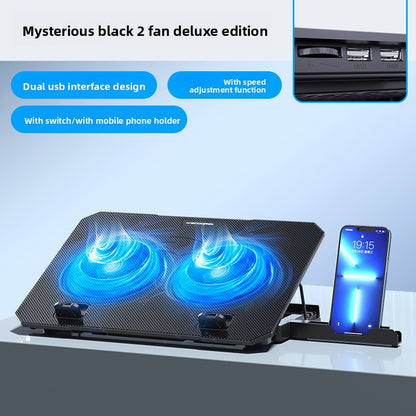 laptop cooling pad Silent Adjustable Speed Phone Holder