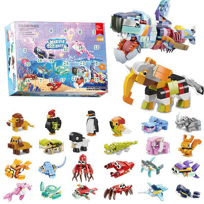 Christmas DIY Building Blocks Set Festive Gifts