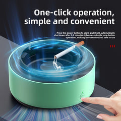 Desktop Air Purifier Ashtray with Quiet Negative Ion Technology