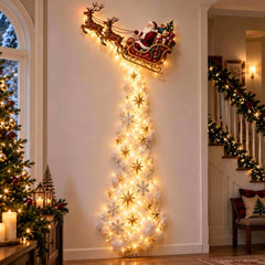 Christmas Themed LED Wall Night Light Wall Mount Festive Design