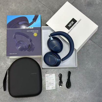 QC55 Foldable Bluetooth Headphones Foldable Design Stereo Sound