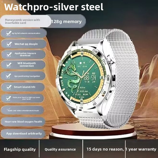 5G Smart Watch SIM card insertion Health Monitoring NFC Function