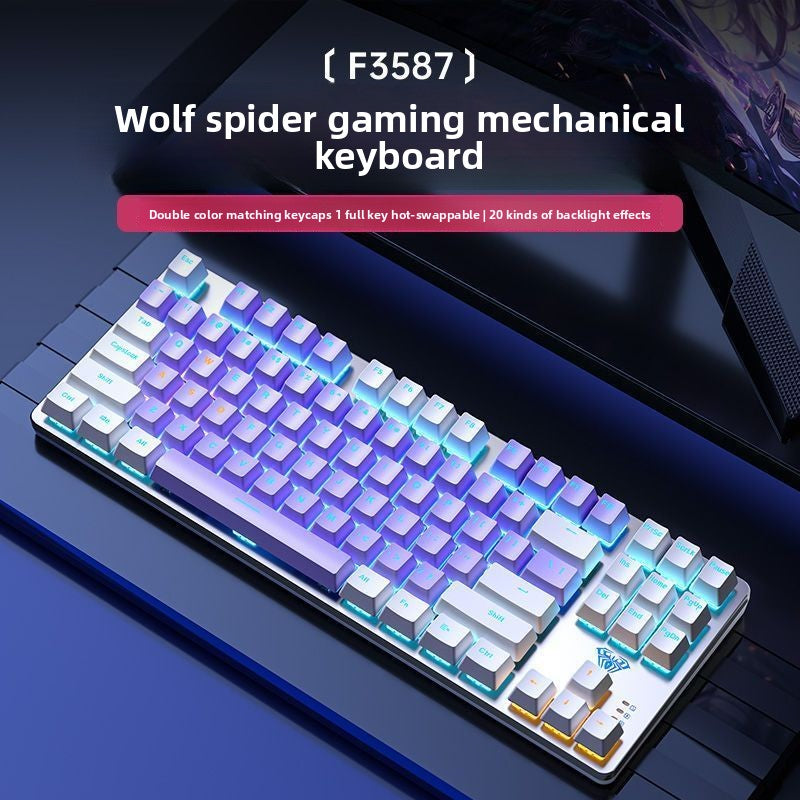 Tarantula F3587 Mechanical Keyboard - Wired Performance for Gamers