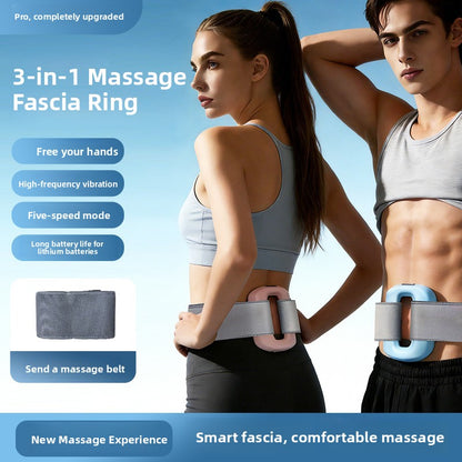 Fat-throwing machine fascia ring thin belly artifact. Designed for abdomen, legs, waist, neck, hands, and feet. Ensures effective and targeted massage.