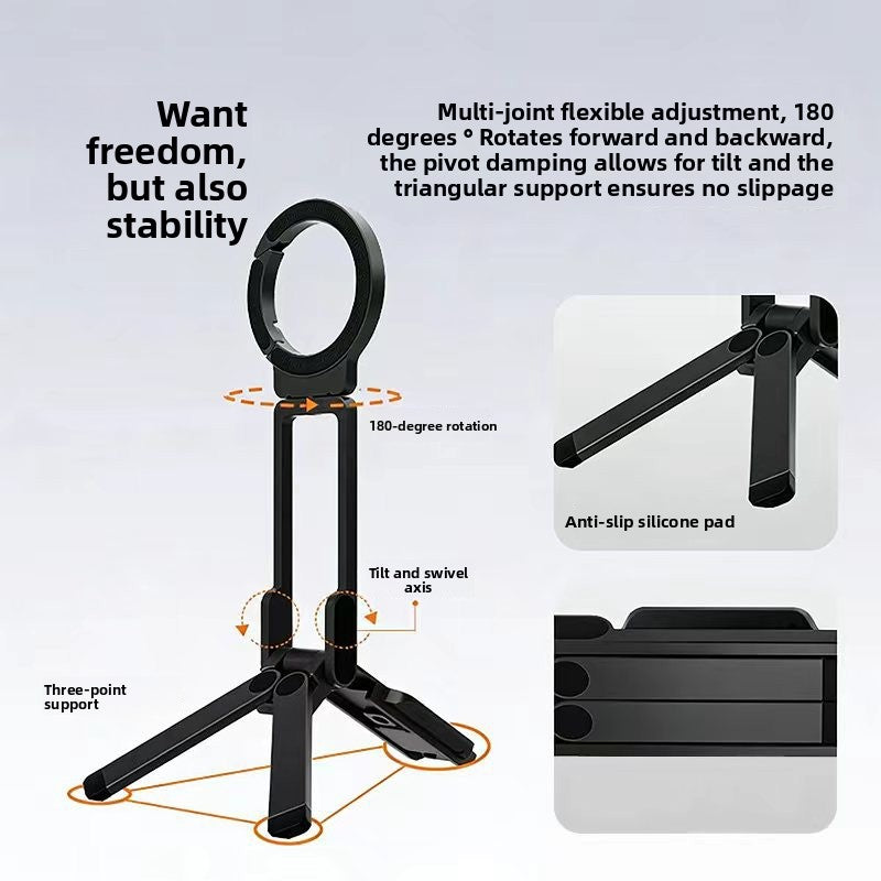 Magnetic Phone Holder with Rotatable Design