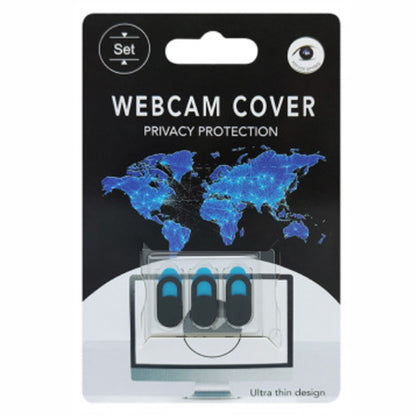 Camera Privacy Cover, Versatile Compatibility: Fits smartphones, tablets, laptops, and external USB webcams, Multiple Designs, Adhesive Type