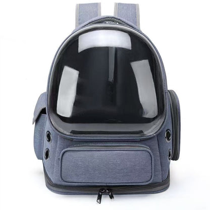 Transparent Pet Travel Backpack Breathable Comfort Lightweight