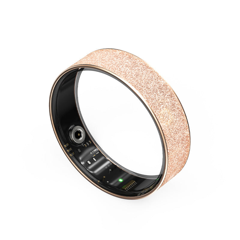 V3 Frosted Smart Ring with Heart Rate Monitoring