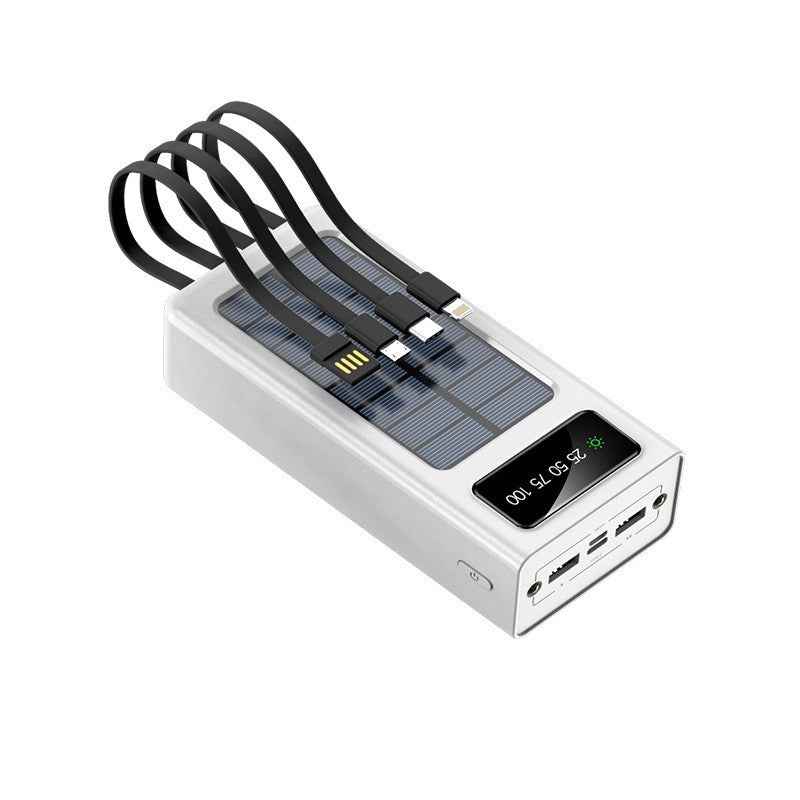 Four-Wire Three-In-One Solar Power Bank
