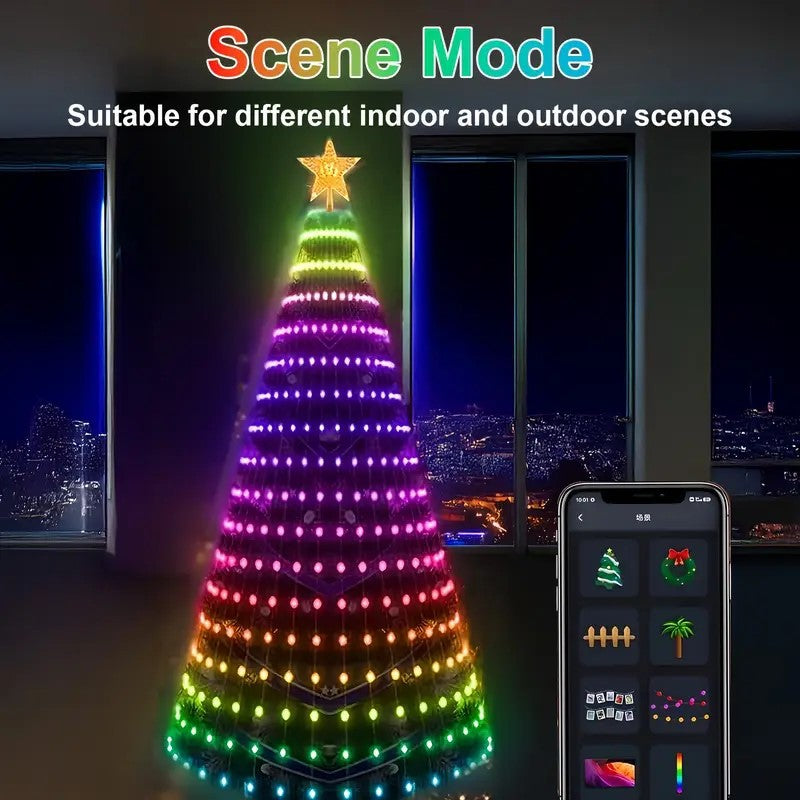 Smart Christmas Tree Light Strings with App Control