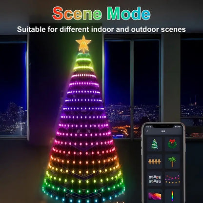 Smart Christmas Tree Light Strings with App Control
