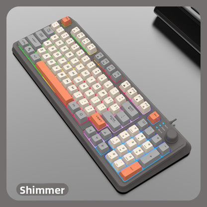 Xuan Silver Fox K82 Wired Gaming Keyboard with RGB Backlight