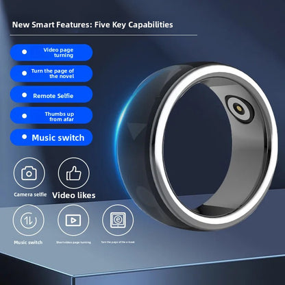 Meizu Starv Bluetooth Smart Control Ring Media Remote - Compatible with MyVU Smart Glasses