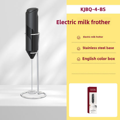 Rechargeable Handheld Electric Mixer with Interchangeable heads for mixing, frothing, and blending tasks