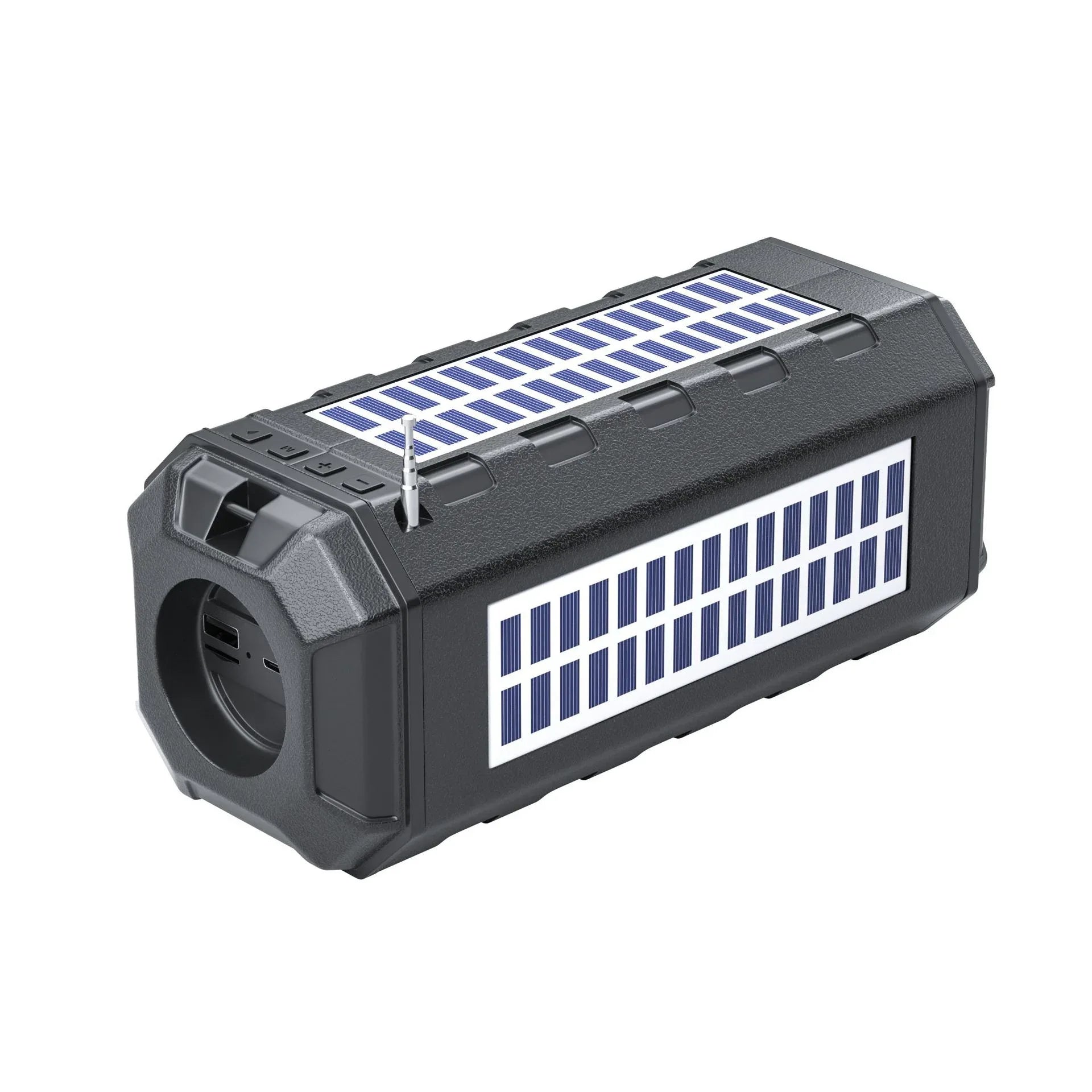 Solar Bluetooth Stereo Speaker for Ultimate Portable Sound and Charging - ZeeTec Store