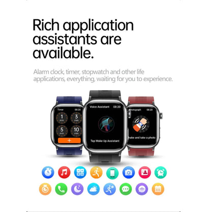 Smart Health Watch Blood Pressure Monitoring and ECG Features - ZeeTec Store