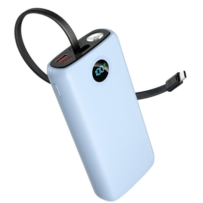 45W Laptop Power Bank with Built-in Cable