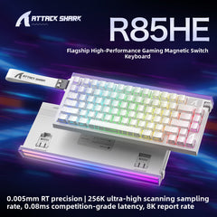 Attack Shark R85 HE Mechanical keyboard with light