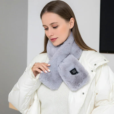 Heating Scarf for Pain Relief, High-Class Fabric with 3 Adjustable Heating Modes - Cozy Neck Wrap for Men and Women - ZeeTec Store