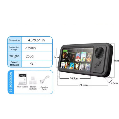 Waterproof Bluetooth Speaker Phone Box with Touch Screen and Built-In Battery - ZeeTec Store