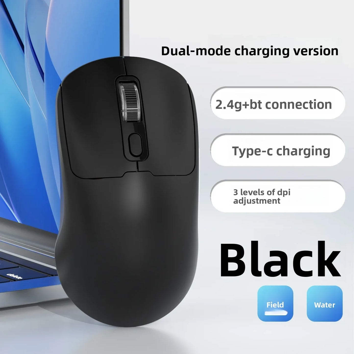 Wireless Computer Mouse - Ergonomic Design and Long Battery Life - ZeeTec Store