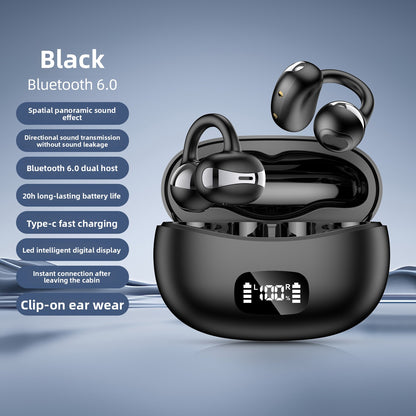 AI Translation Bluetooth Sports Ear Clips Headset