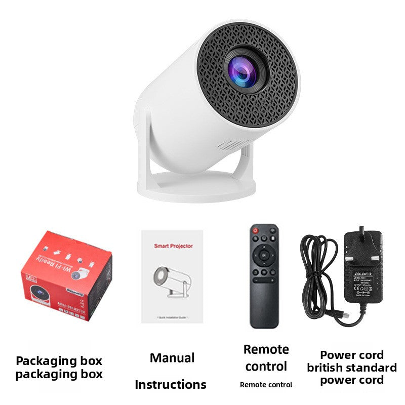 M5 Mini Home Projector for home entertainment, camping, and homestay scenarios. - ZeeTec Store