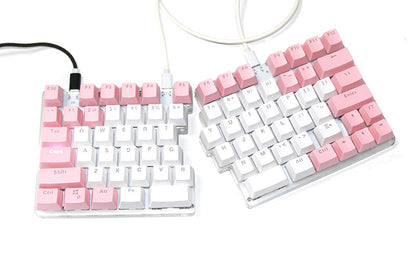 Ergonomic Programmable Mechanical Keyboard Split Design swappable