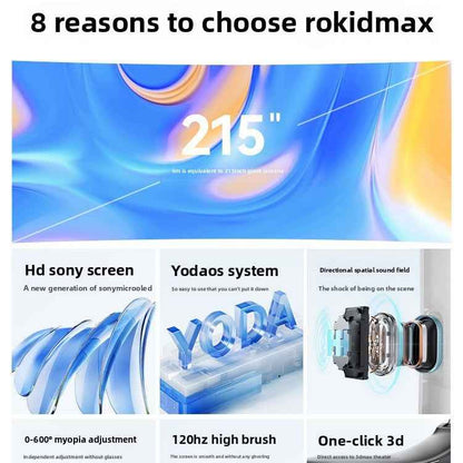 Rokid Max AR Smart Glasses with 3D Viewing