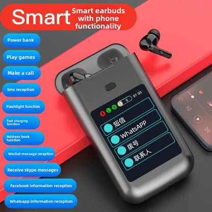 Power Bank with Screen Bluetooth Headphones for Ultimate Connectivity - ZeeTec Store