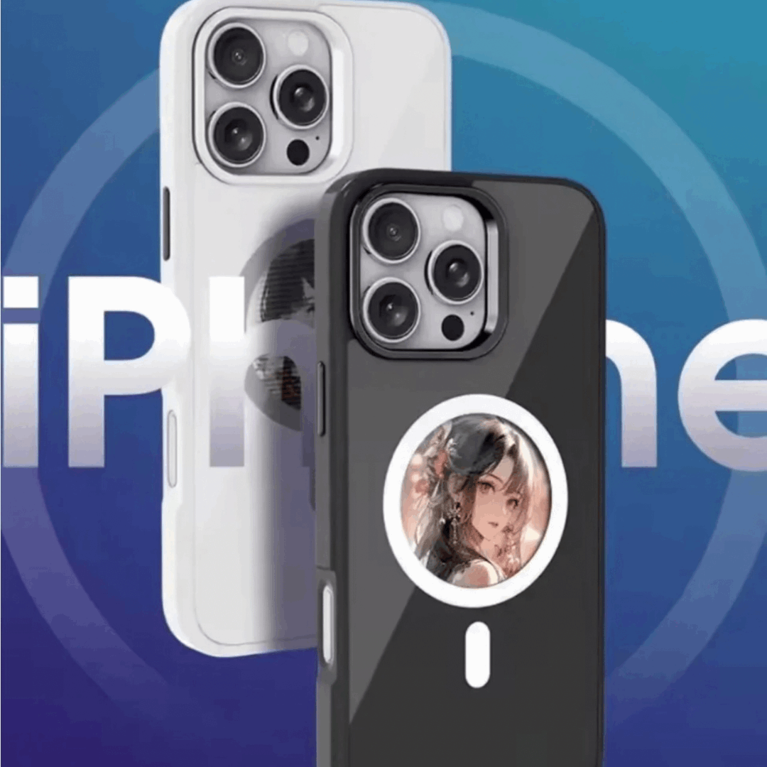 IPhone Case, DIY Custom Design – Upload any photo, NFC Smart Projection, Magnetic Charging Support - Compatible with MagSafe chargers, Premium Protection – Durable build, for iPhone 16/15/14/13 Pro Max