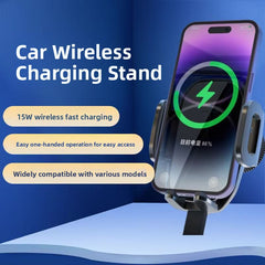 Car Phone Bracket with Wireless Charger