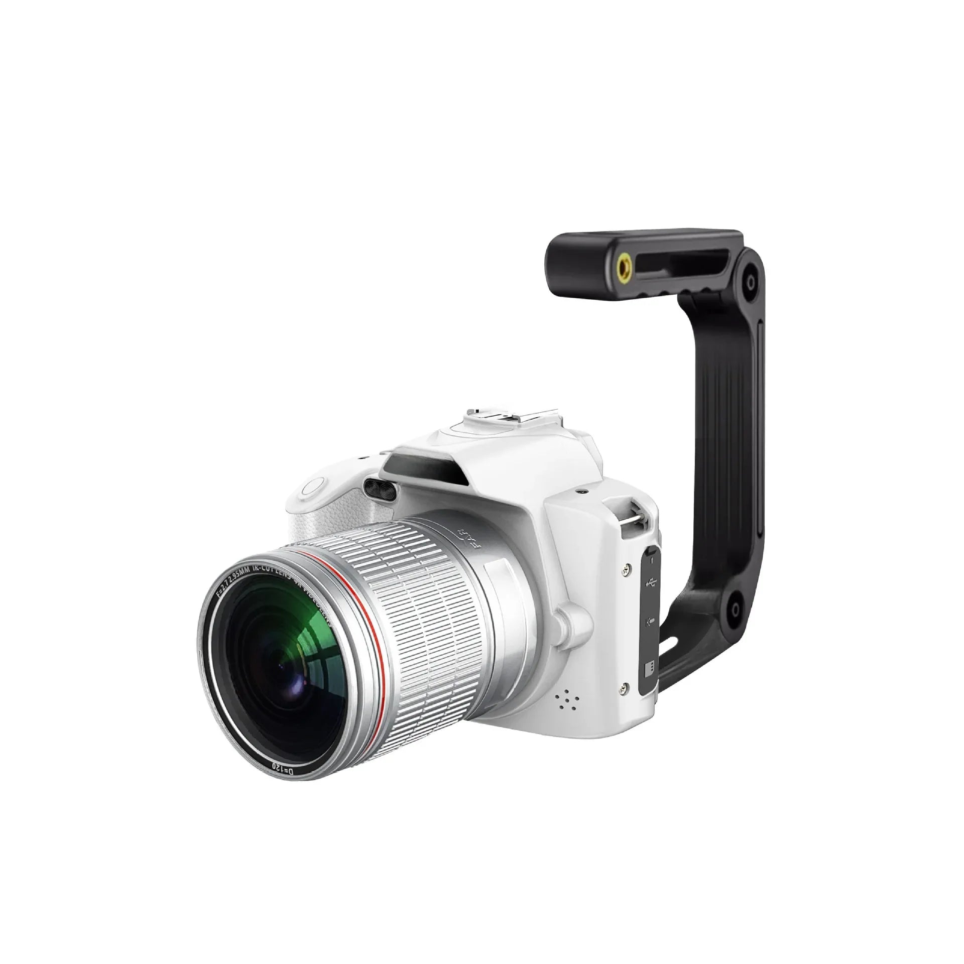 4K Dual Lens Camera with Night Vision, 64MP High Resolution, Wifi Connectivity, 3.0-inch HD Screen, and Electronic Anti-Shake - ZeeTec Store