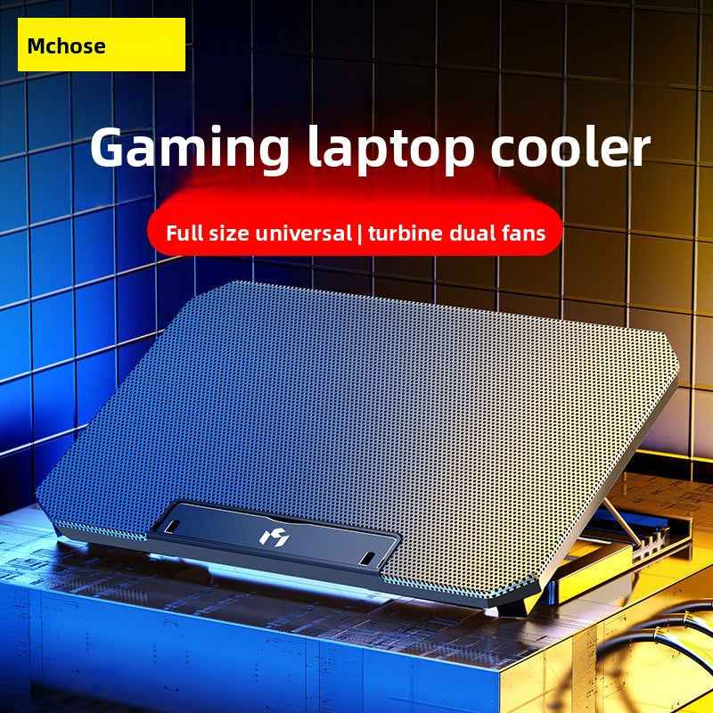 Adjustable Laptop Cooling Stand with Multi-Fan