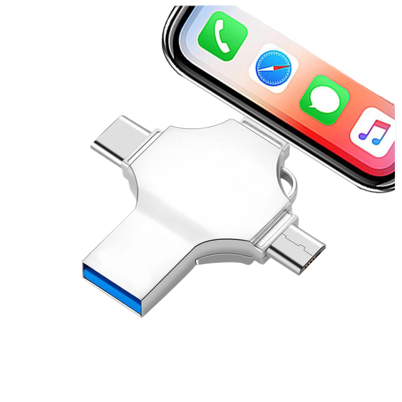 Multi-Interface USB Flash Drive for Mobile Devices and phones