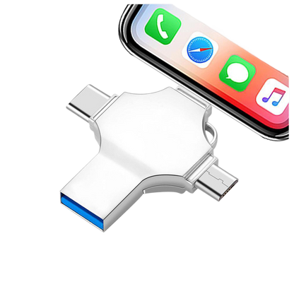 Multi-Interface USB Flash Drive for Mobile Devices and phones
