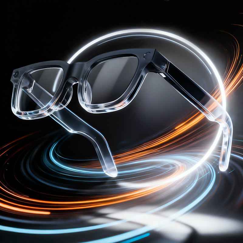 AI Camera Glasses with Bluetooth & Electrochromic Lenses