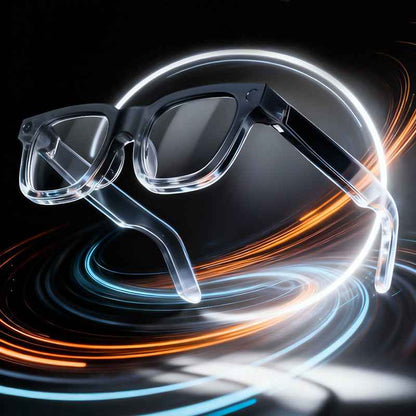AI Camera Glasses with Bluetooth & Electrochromic Lenses
