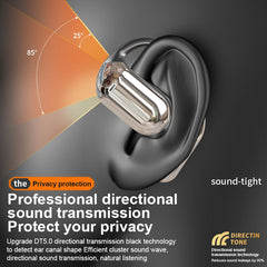 Bluetooth over-ear headphones, Smart AI translation, Noise Reduction, Voice Control, Low Latency for E-sports, Bilateral Stereo Sound, AI Translation (Upgraded Version) - Supports real-time language translation, Long Battery Life: 4-8 hours of usage