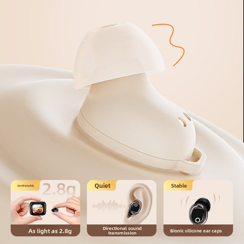 Bluetooth earphones with digital display screen smart features