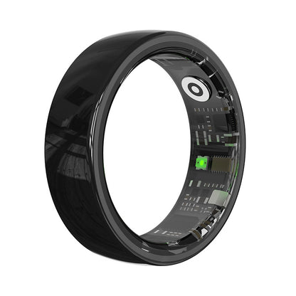 Ceramic Health Monitoring Smart Ring Bluetooth Gesture Control