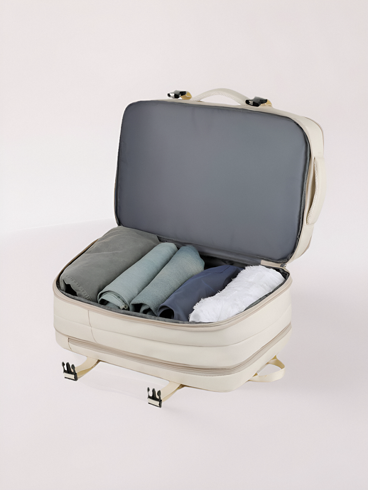 Expandable Travel Backpack with Laptop Compartment