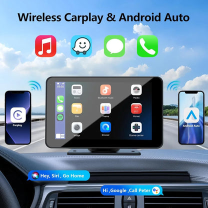 Wireless Carplay Screen - Upgrade Your Drive with a Wireless Carplay Display - ZeeTec Store