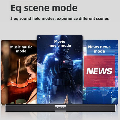 Wireless Bluetooth Speaker with USB Playback Home Theater TV