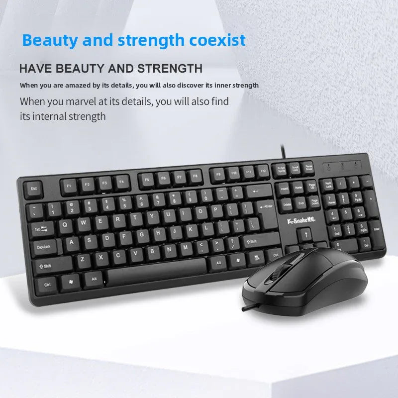 Wireless Keyboard Mouse Set for Seamless Productivity and Comfort - ZeeTec Store