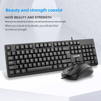 Wireless Keyboard Mouse Set for Seamless Productivity and Comfort - ZeeTec Store