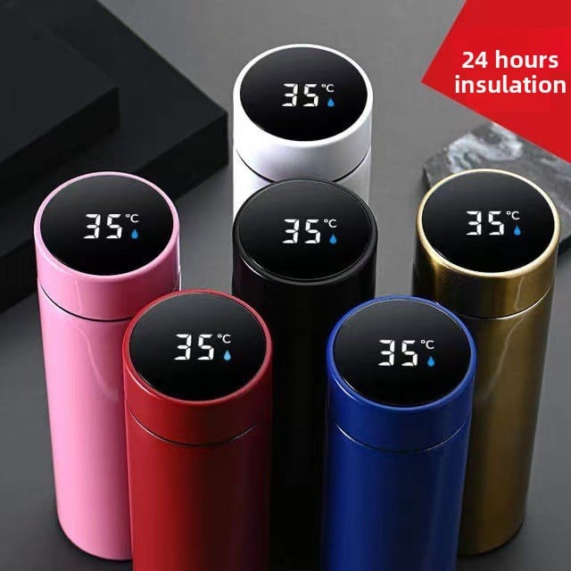 Smart Temperature Display Stainless Steel Vacuum Thermos Cup