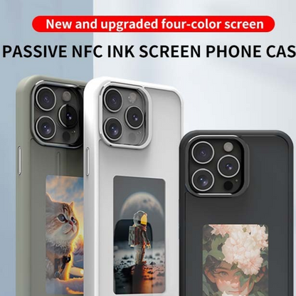 E-ink screen phone case