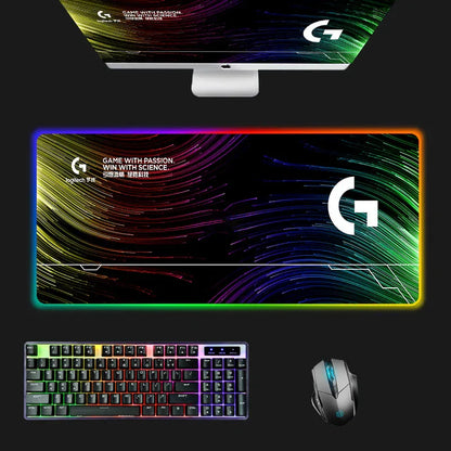 RGB Gaming Mouse Pad with LED Lighting for Enhanced Gameplay - ZeeTec Store